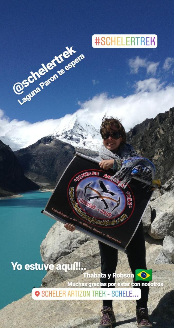 Scheler Artizon Trek'S House Pansiyon Huaraz  Dış mekan fotoğraf